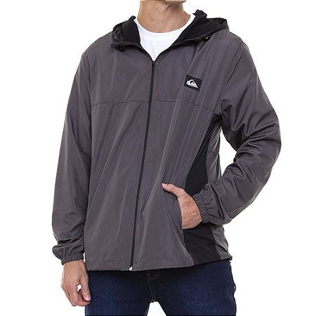 Jaqueta Quiksilver Surf Pochet Masculina Cinza