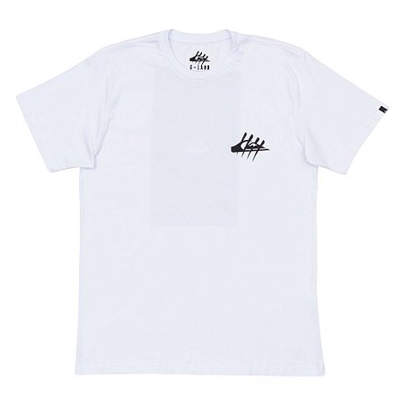 Camiseta Quiksilver G-Land Art Masculina Branco