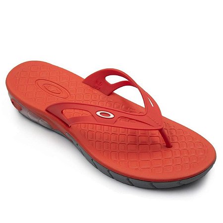 Chinelo Oakley Killer Point Masculino Vermelho