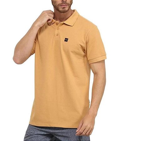 Camiseta Oakley Patch 2.0 Polo Masculina Amarelo