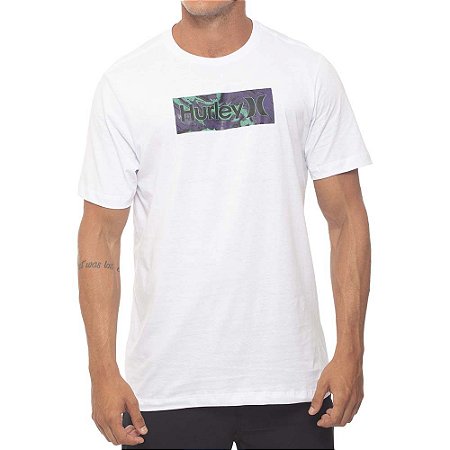Camiseta Hurley Madness Oversize Masculina Branco