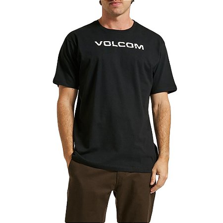 Camiseta Volcom Ripp Euro Masculina Preto