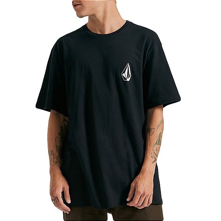 Camiseta Volcom Deadly Stone Masculina Preto