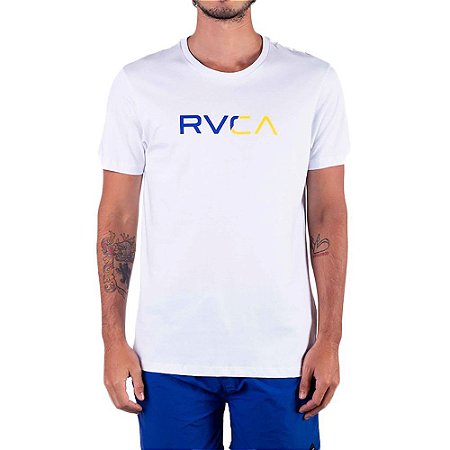 Camiseta RVCA Scanner Masculina Branco