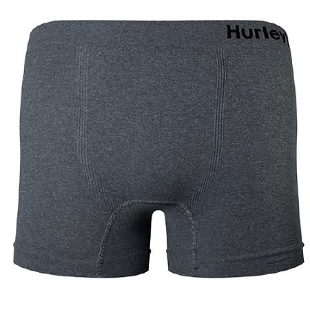Cueca Hurley Boxer Seamless Cinza Escuro