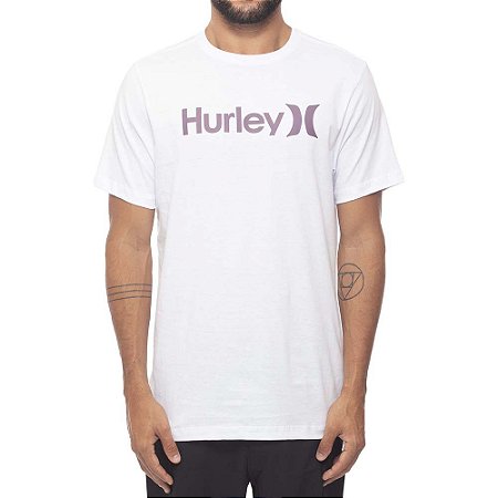 Camiseta Hurley O&O Solid Masculina Branco
