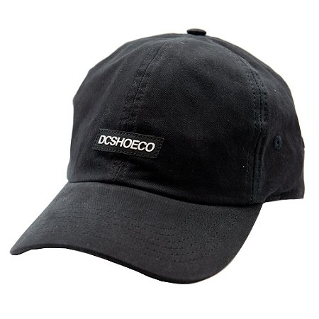 Boné DC Shoes Aba Curva Dcshoeco Patch Preto