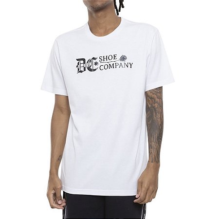 Camiseta DC Shoes DC You Later Masculina Branco