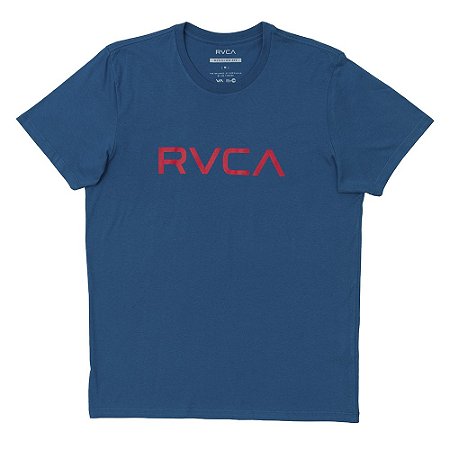 Camiseta RVCA Big RVCA Masculina Petróleo