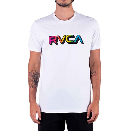 Camiseta RVCA Big Grandiant Masculina Branco