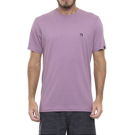 Camiseta Quiksilver Transfer Masculina Roxo