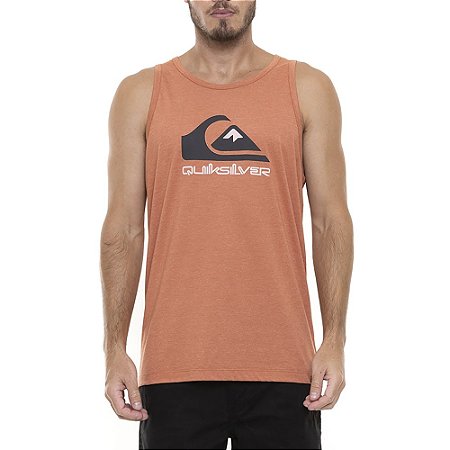 Regata Quiksilver Full Logo Masculina Telha Mescla