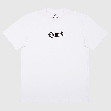 Camiseta Element Script Chest SM23 Masculina Branco