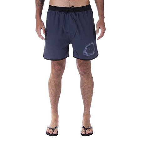 Bermuda RVCA Eastern 18 Masculina SM23 Preto