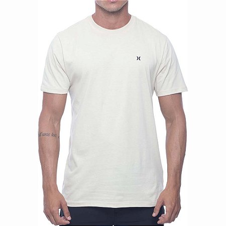 Camiseta Hurley Silk Mini Icon Masculina SM23 Areia