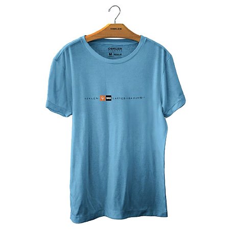 Camiseta Osklen Vintage Osklenskateboarding Masculina Azul