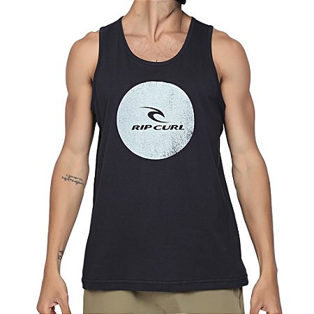 Regata Rip Curl Round Icon Corp RG SM23 Masculina Preto