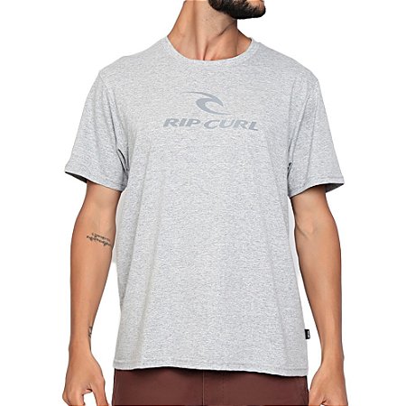 Camiseta Rip Curl Icon Oversize SM23 Masculina Grey Marle