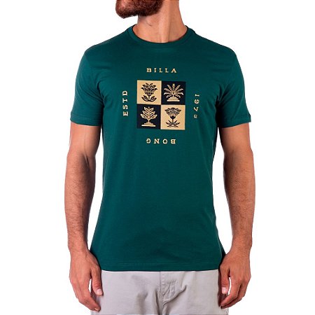 Camiseta Billabong Unison SM23 Masculina Verde