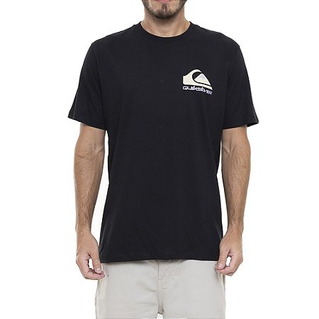 Camiseta Quiksilver Heritage Omni SM23 Masculina Preto