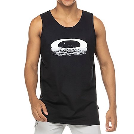 Camiseta Oakley Frog Graphic SM24 Masculina Blackout - Radical