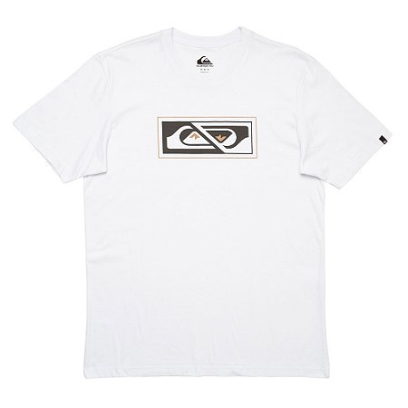 Camiseta Quiksilver Psyched Vision Plus Size SM23 Branco