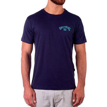 Camiseta Billabong Arch Fill II SM23 Masculina Azul Marinho