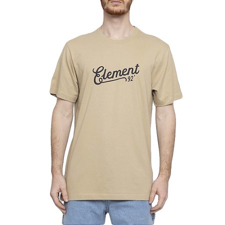 Camiseta Element Simple Truth SM23 Masculina Caqui