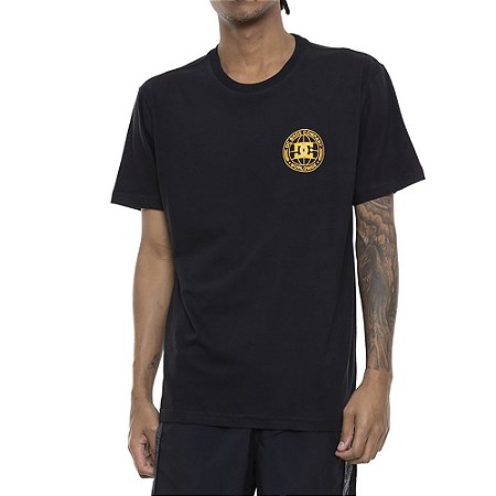 Camiseta DC Shoes Pressed SM23 Masculina Preto