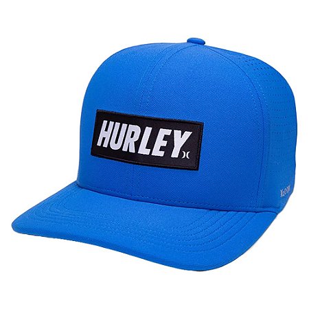 Boné Hurley Aba Curva Label SM23 Azul