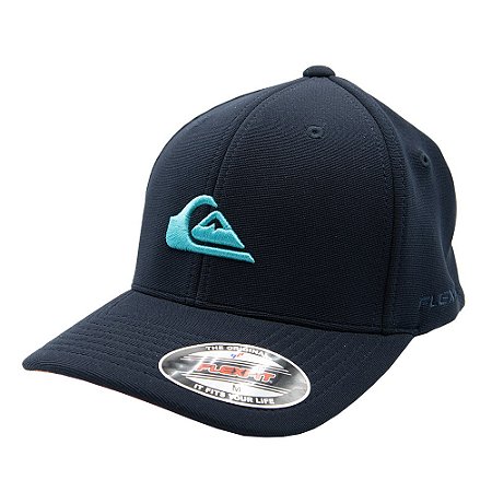 Boné Quiksilver Aba Curva Emb Color 3D SM23 Navy