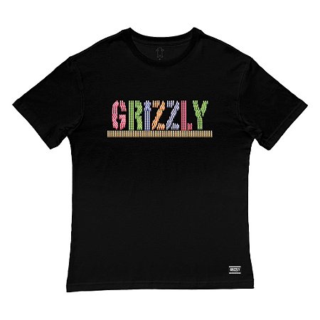 Camiseta Grizzly Light It Up SM23 Masculina Preto
