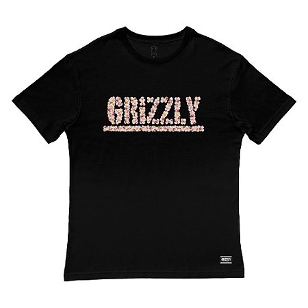 Camiseta Grizzly Every Rose SM23 Masculina Preto