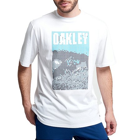 Camiseta Oakley Vintage Outdoor Graphic SM23 Masculina White