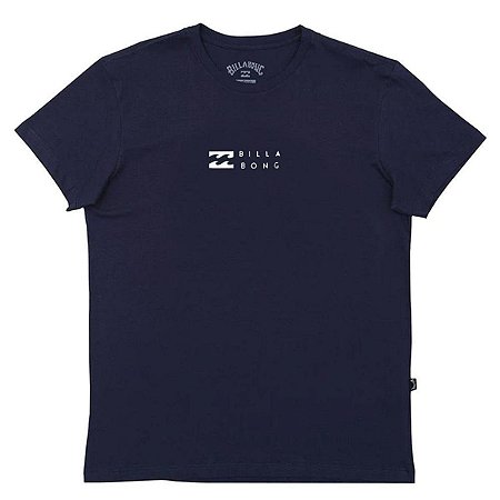 Camiseta Billabong United SM23 Masculina Azul Marinho