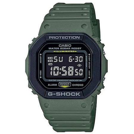 Relógio G-Shock DW-5610SU-3DR Verde Escuro