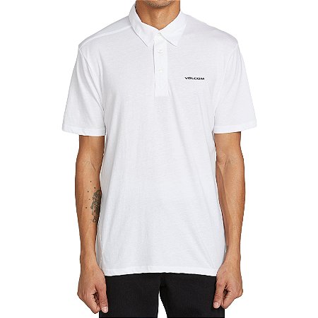 Camisa Volcom Corporate SM23 Masculina Branco