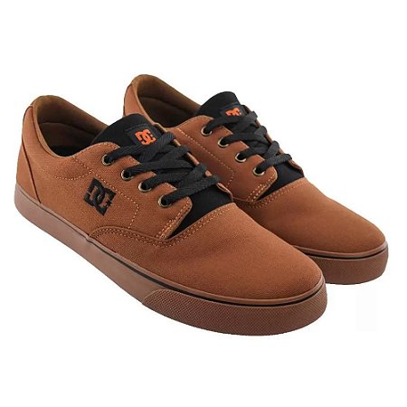 Tênis DC Shoes New Flash 2 TX SM23 Wheat/Black/Wheat