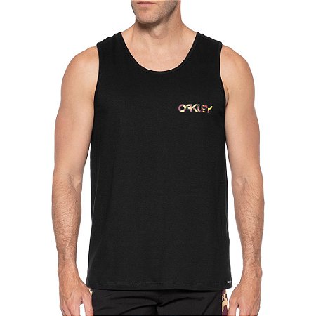 Regata Oakley Camo Tank SM23 Masculina Preto