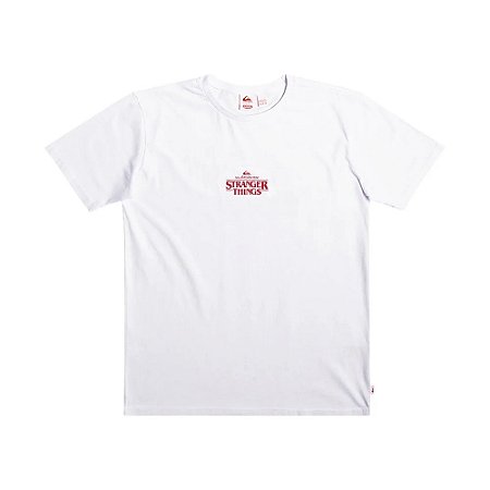 Camiseta Quiksilver Hellbiscus Masculina Branco