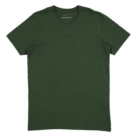 Camiseta RVCA Small RVCA SM23 Masculina Verde