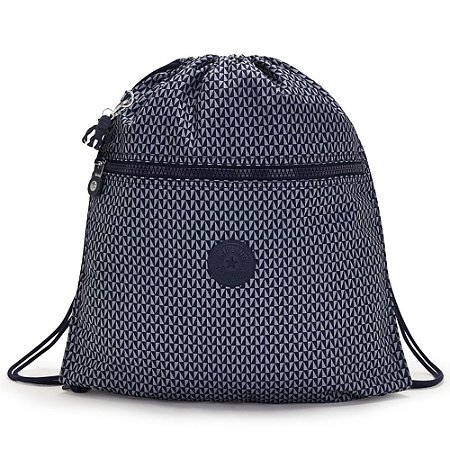 Mochila Kipling Supertaboo Triangle Blue