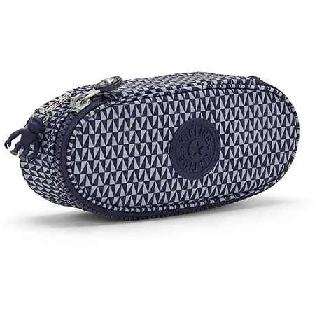 Estojo Kipling Duobox Triangle Blue