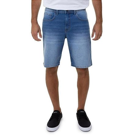 Bermuda Quiksilver Jeans Every SM22 Masculina Azul