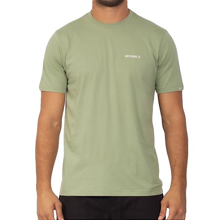 Camiseta Rip Curl Icon Colors SM23 Masculina Jade