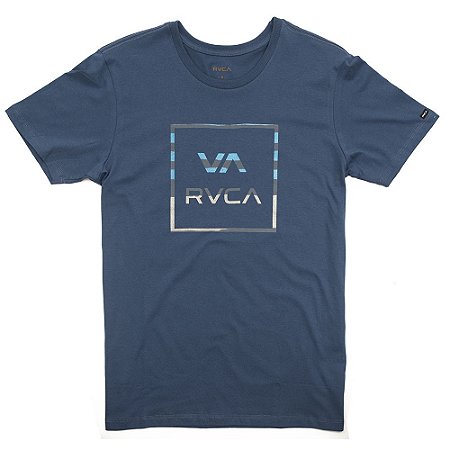 Camiseta RVCA 4TH VA All The Way Azul Escuro
