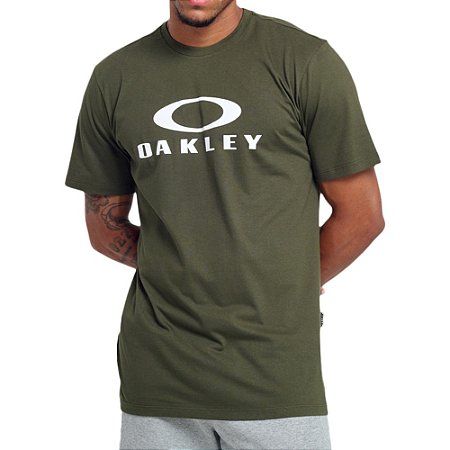 Camiseta Oakley O-Bark SS Masculina WT23 Herb