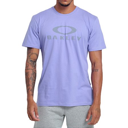 Camiseta Oakley O-Bark SS SM23 Masculina Violet Fader