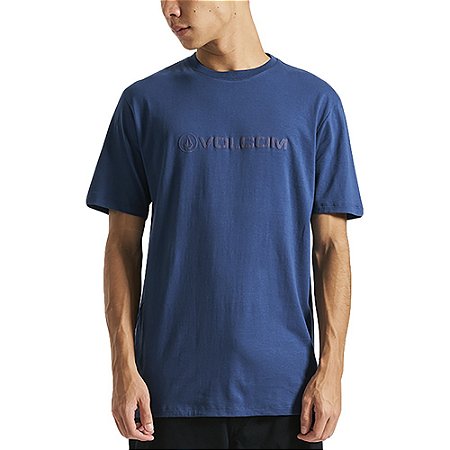 Camiseta Volcom New Style WT23 Masculina Azul Escuro