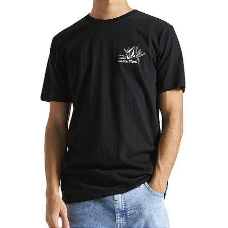 Camiseta Volcom Skate Vitals II WT23 Masculina Preto